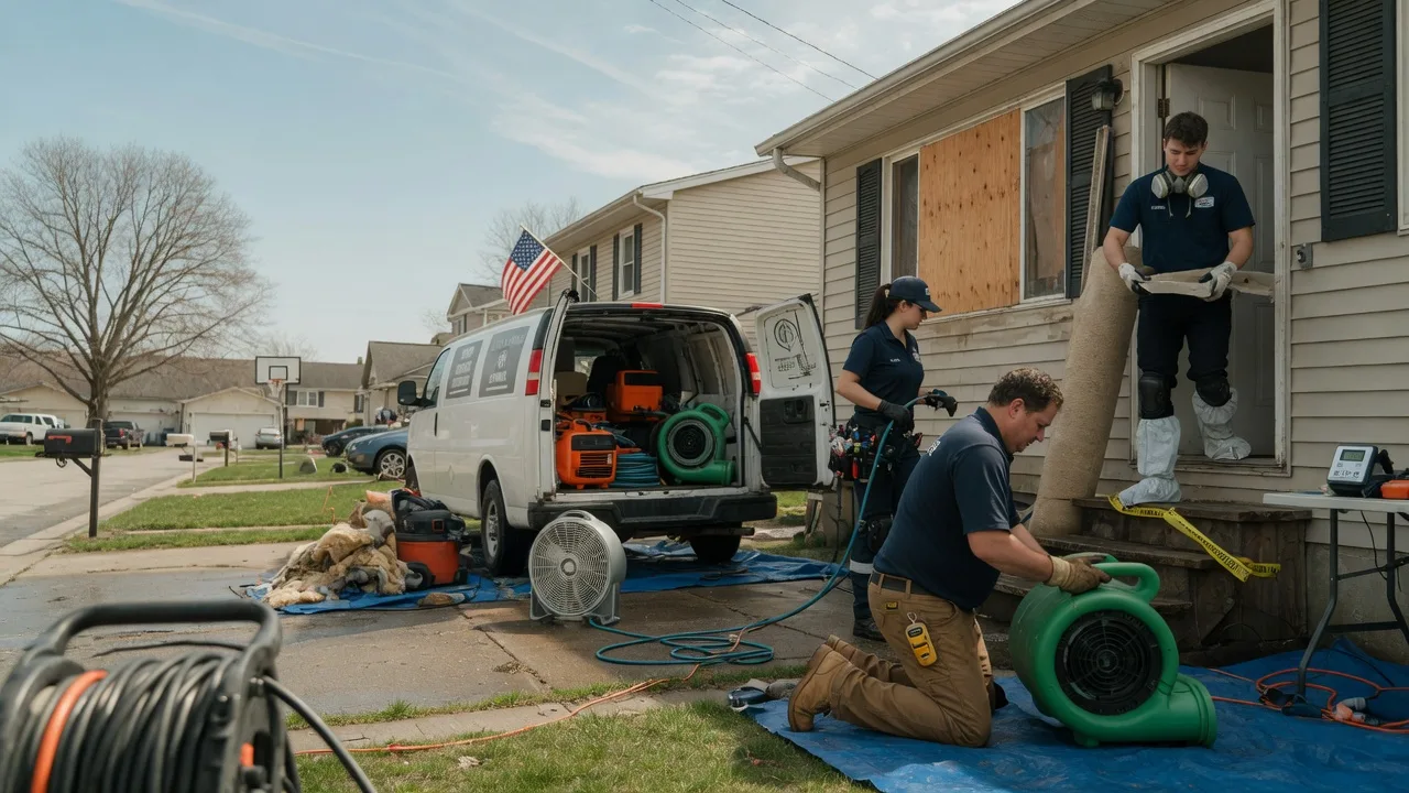 Water Damage Restoration in Coatsville, MO near me